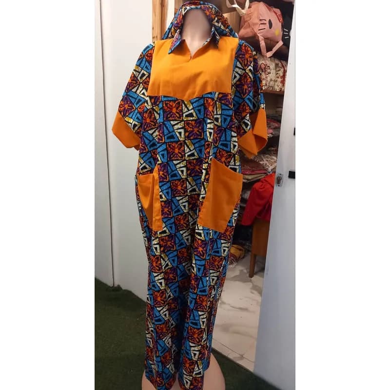 Ensemble femme imprimé africain